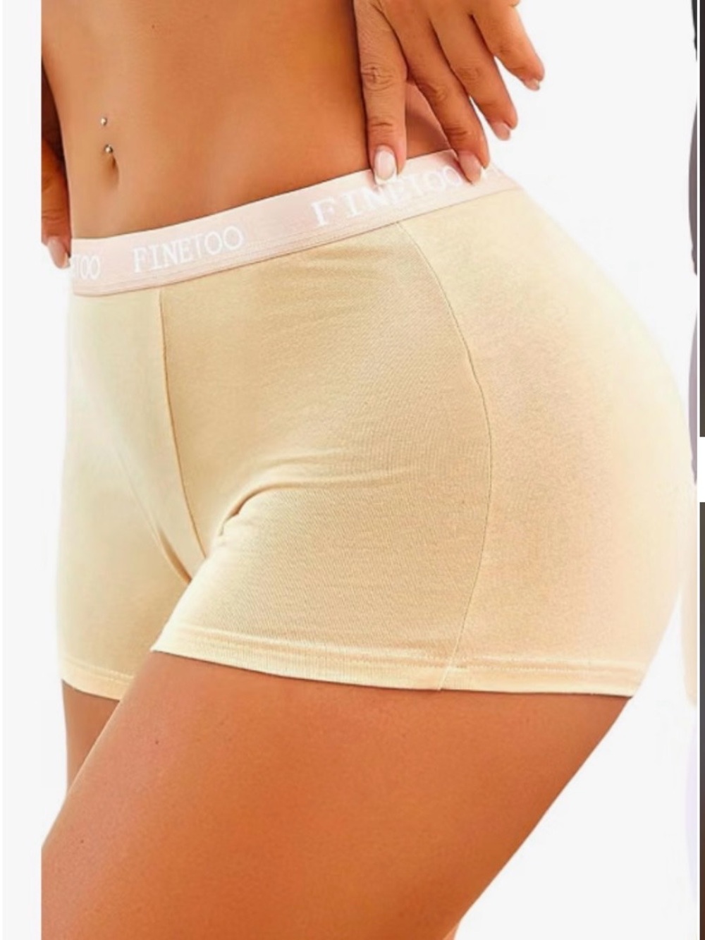 FINETOO Women's Cotton Boyshorts
